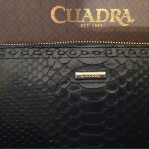 Cuadra Black Leather Wallet